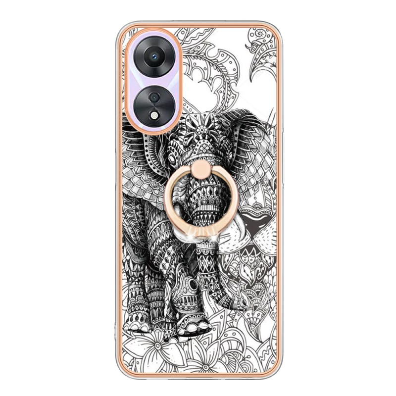 Funda Oppo A78 5G Totem Elefante Anillo Soporte