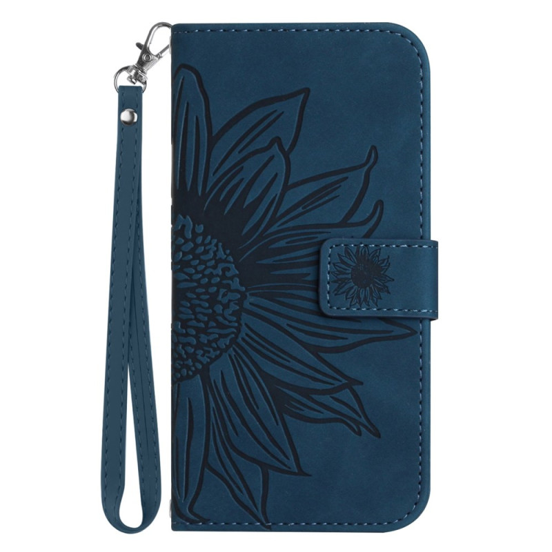 Oppo A78 Sunflower Lanyard Funda
