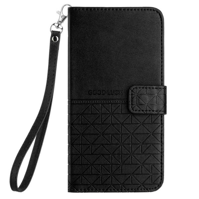 Funda Oppo A78 5G Frieze Patrón Geométrico con Colgante
