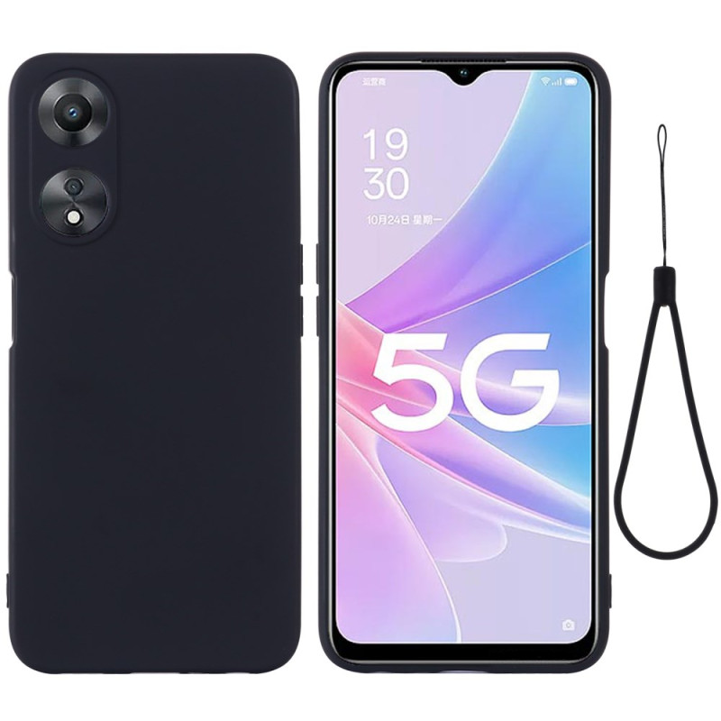 Funda de silicona para cordón Oppo A78 5G