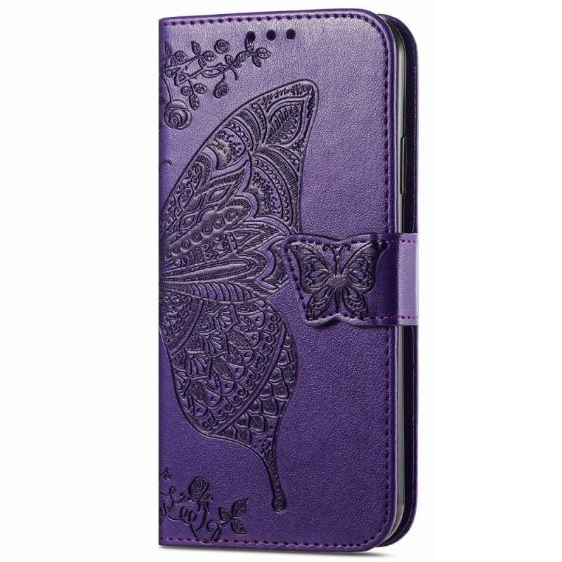 Funda Oppo A17 / A17k Butterfly Baroque à Lnaière