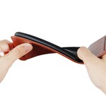 Funda de cuero plegable Samsung Galaxy A6 Plus Funda de cuero plegable Samsung Galaxy A6 Plus