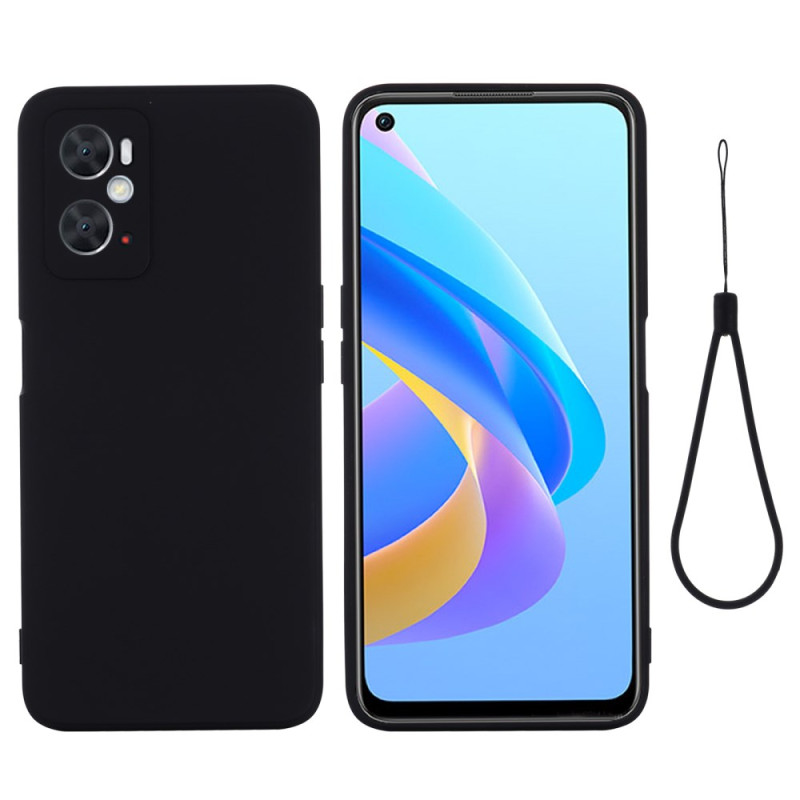 Funda de silicona para cordón Oppo A96 Liquid