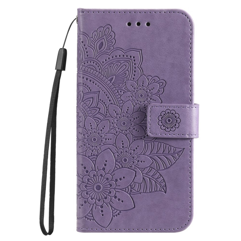 Xiaomi Redmi A3 Funda
 Patrón Floral con Colgante
