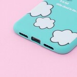 Perro en las nubes de la funda 3D del Huawei P20 Pro