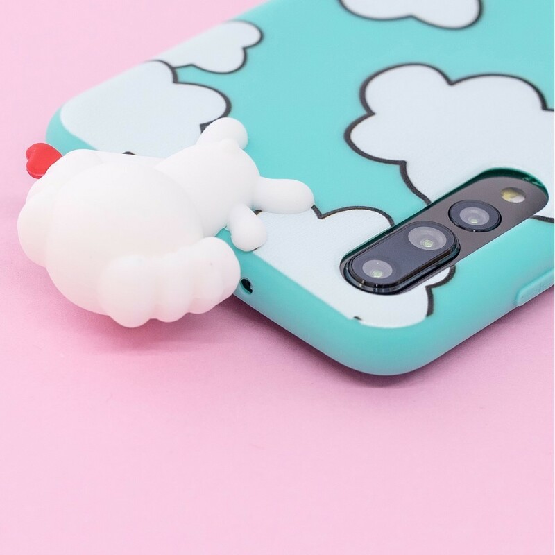 Perro en las nubes de la funda 3D del Huawei P20 Pro