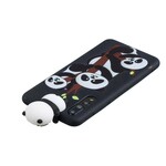 Familia Panda de fundas 3D para el Huawei P20 Pro