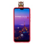 Funda 3D Huawei P20 Pro Señorita Búho