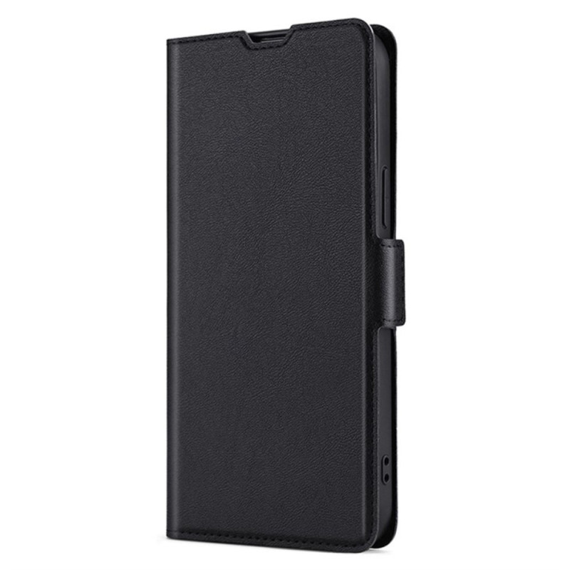 Funda Poco F6 5G imitación cuero cierre magnético