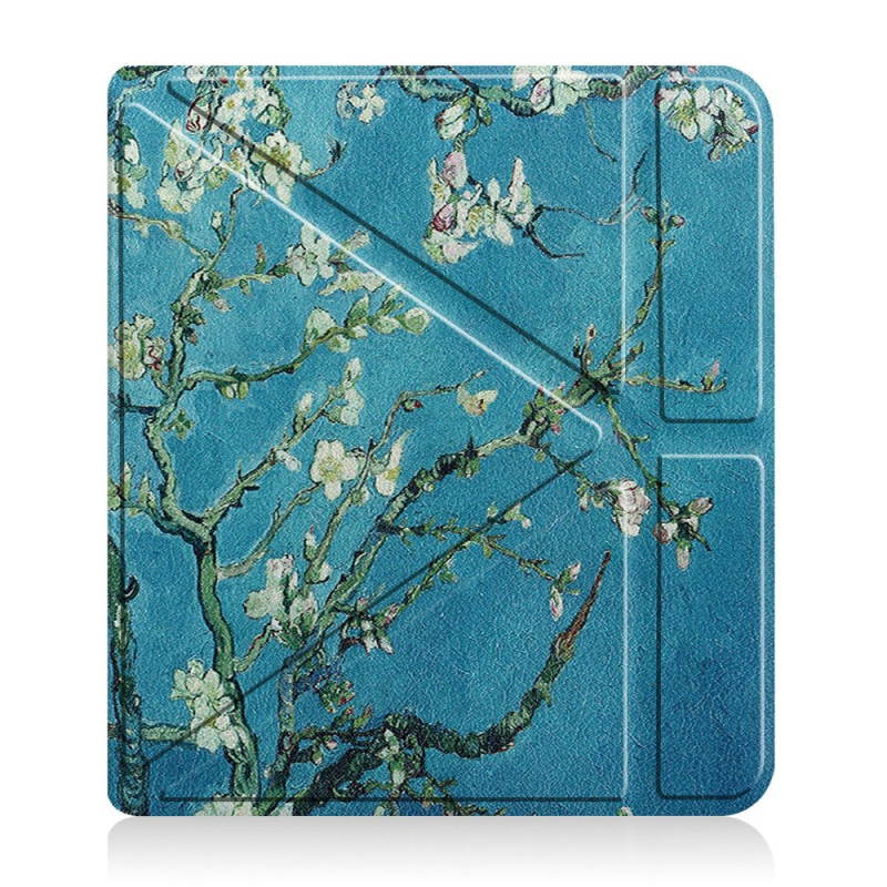 Smart Funda
 Kobo Libra Color Fleur sd'abricot