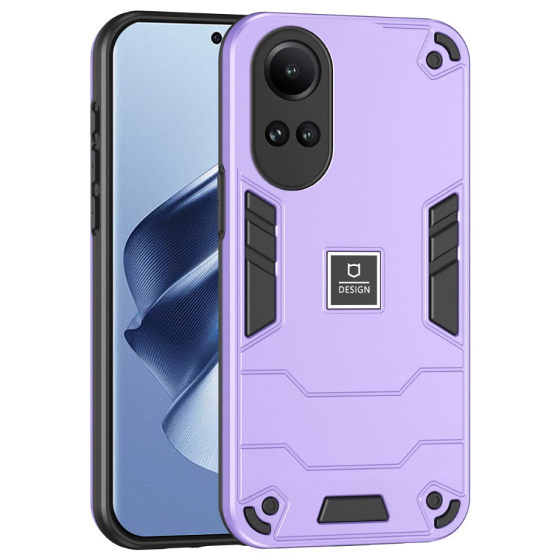 Oppo Reno 10 / 10 Pro Funda Híbrida Efecto Metal