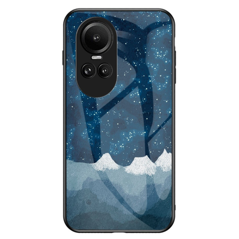 Oppo Reno 10 / 10 Pro Funda de cristal templado Starry Sky