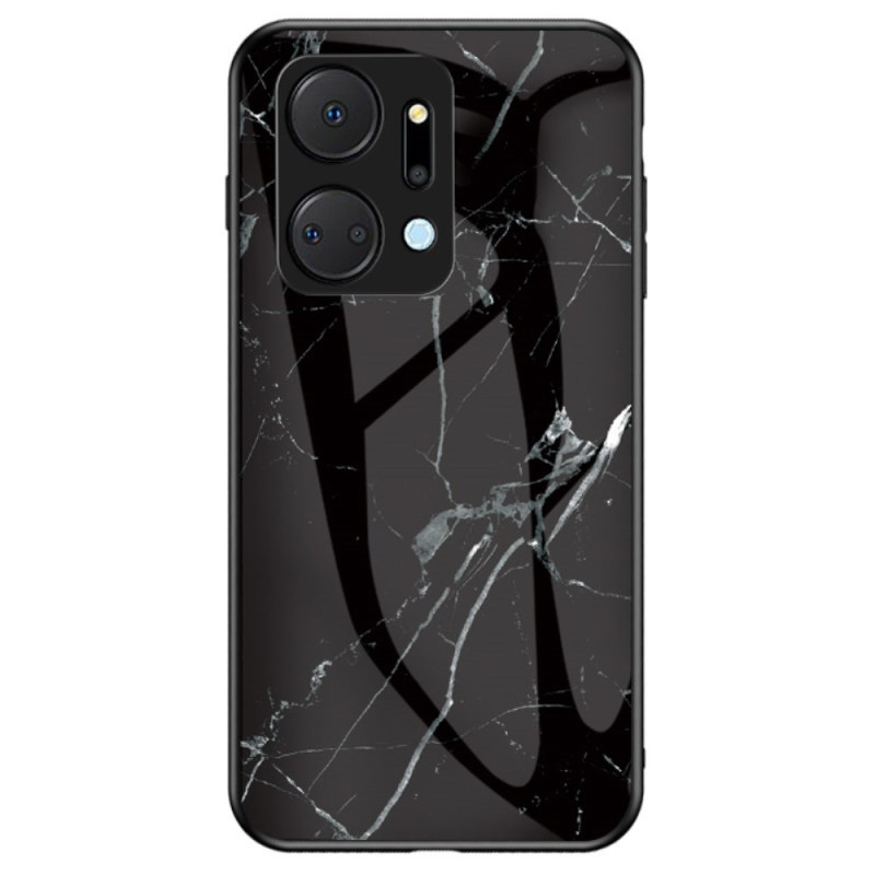 Honor X7a Vidrio Templado Caso Mármol