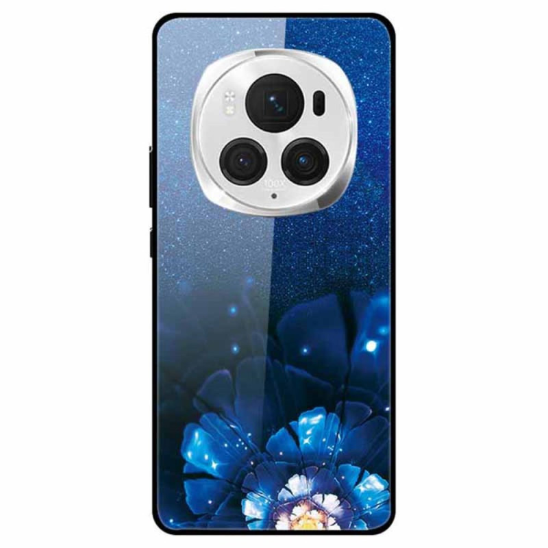 Honor Magic 6 Pro Funda de Cristal Templado Bocina Azul