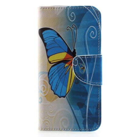 Funda de mariposas para el Samsung Galaxy A6