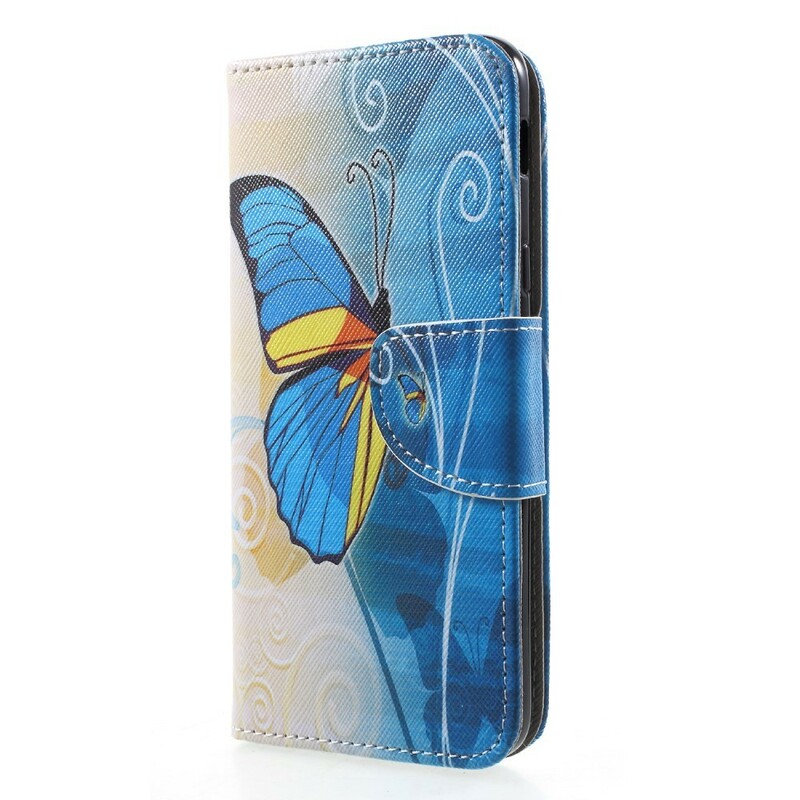 Funda de mariposas para el Samsung Galaxy A6