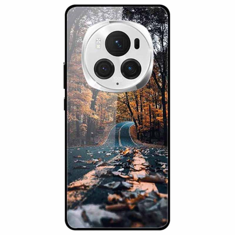 Honor Magic 6 Pro Funda Cristal Templado Camino del Bosque