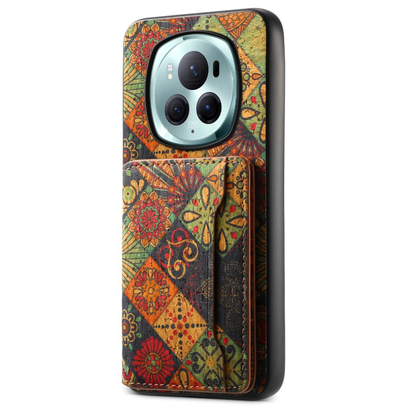 Honor Magic 6 Pro Card Funda
 Diseño Floral