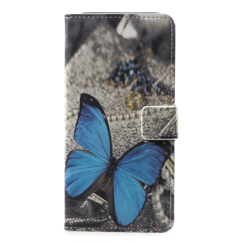 Funda Samsung Galaxy A6 Butterfly Azul