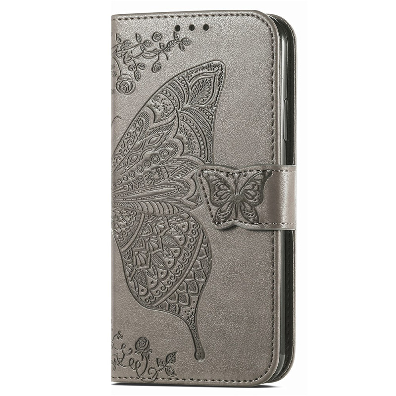 Honor Magic 5 Lite Funda con colgante
 de mariposa barroca