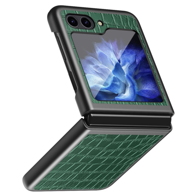 Funda Samsung Galaxy Z Flip 7 FE / Z Flip 6 Cocodrilo Textura