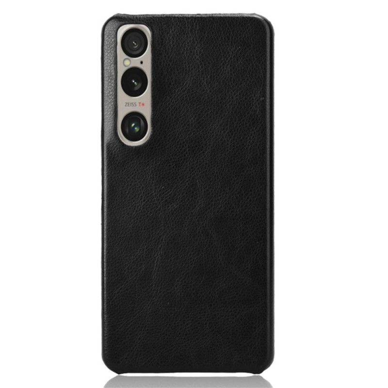 Funda de piel Sony Xperia 1 VI Efecto Lichi