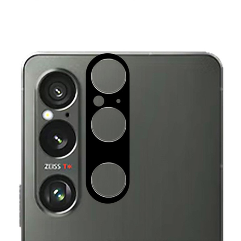 Lente protectora de cristal templado para Sony Xperia 1 VI (versión en negro)