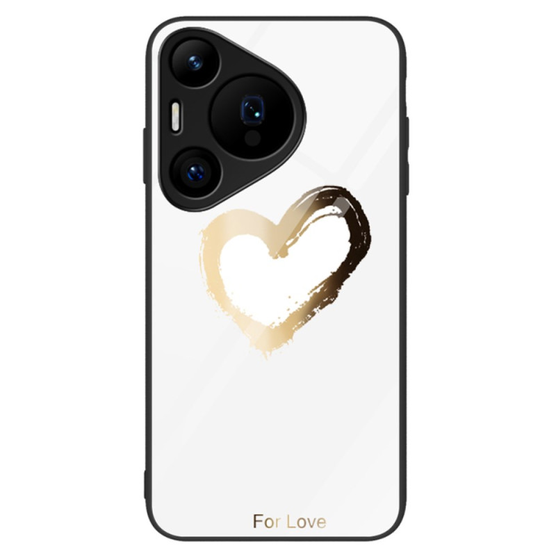 Huawei Pura 70 Pro Funda Corazón de Oro