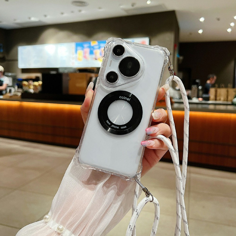 Huawei Pura 70 Pro Funda magnética Colgante
 de hombro