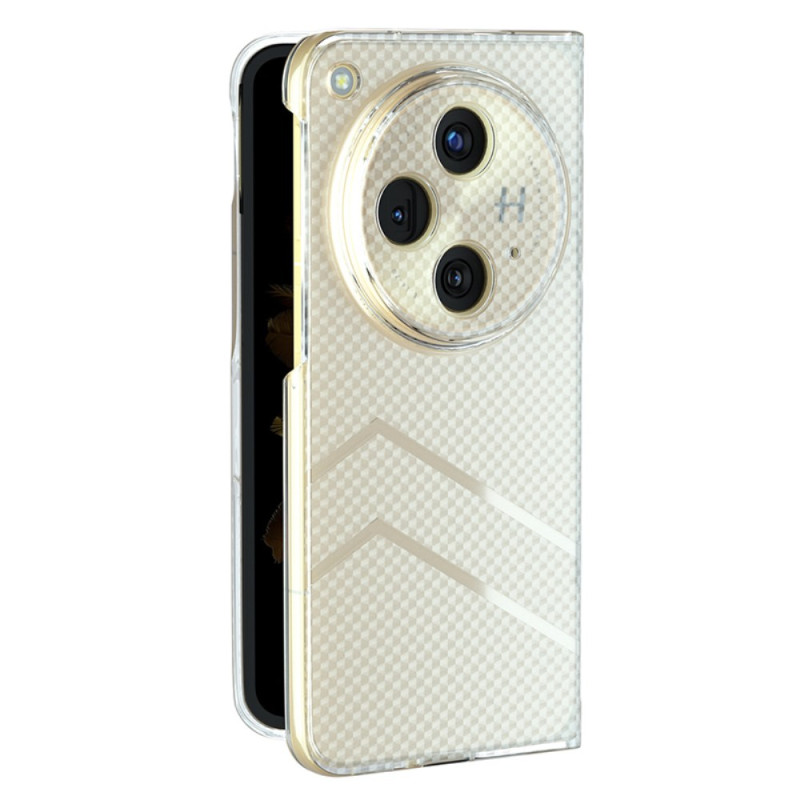 Oppo Find N3 Transparente Shell Arena Textura