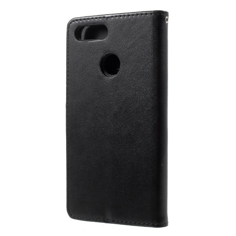 Funda con colgante de mariposas y flores para el Honor 9 Lite Funda con colgante de mariposas y flores para el Honor 9 Lite