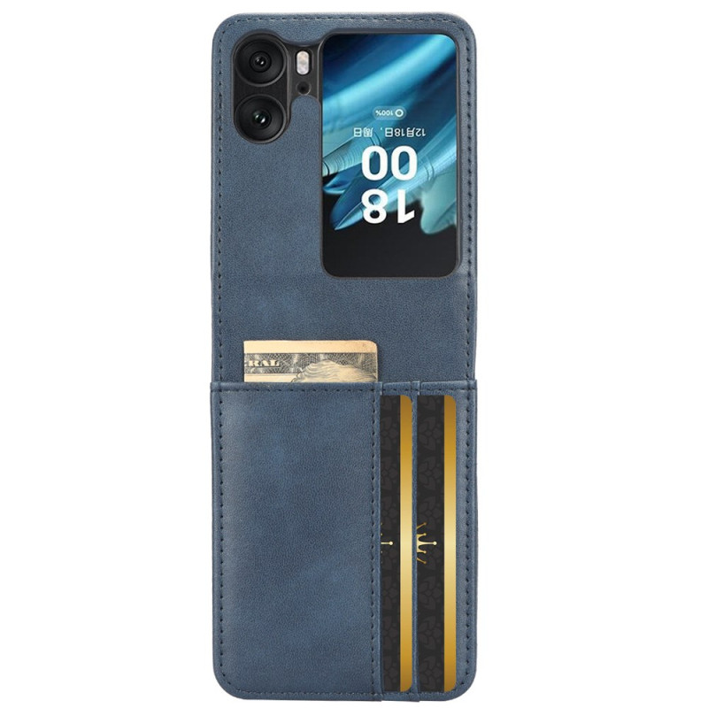 Oppo Find N2 Funda de piel Funda de tarjeta