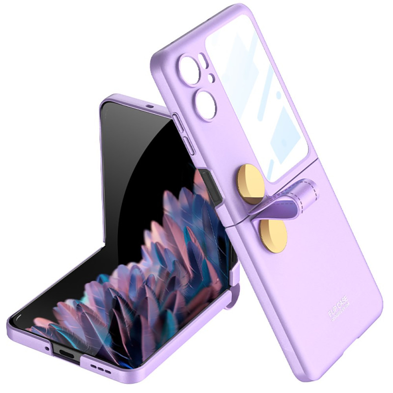 Funda con colgante
 para Oppo Find N2 con cristal templado integrado