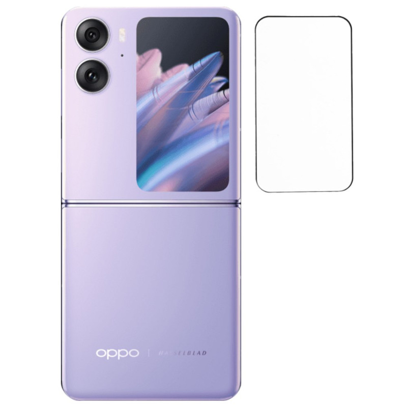 Protección integral de cristal templado para la pantalla trasera del Oppo Find N2 Flip