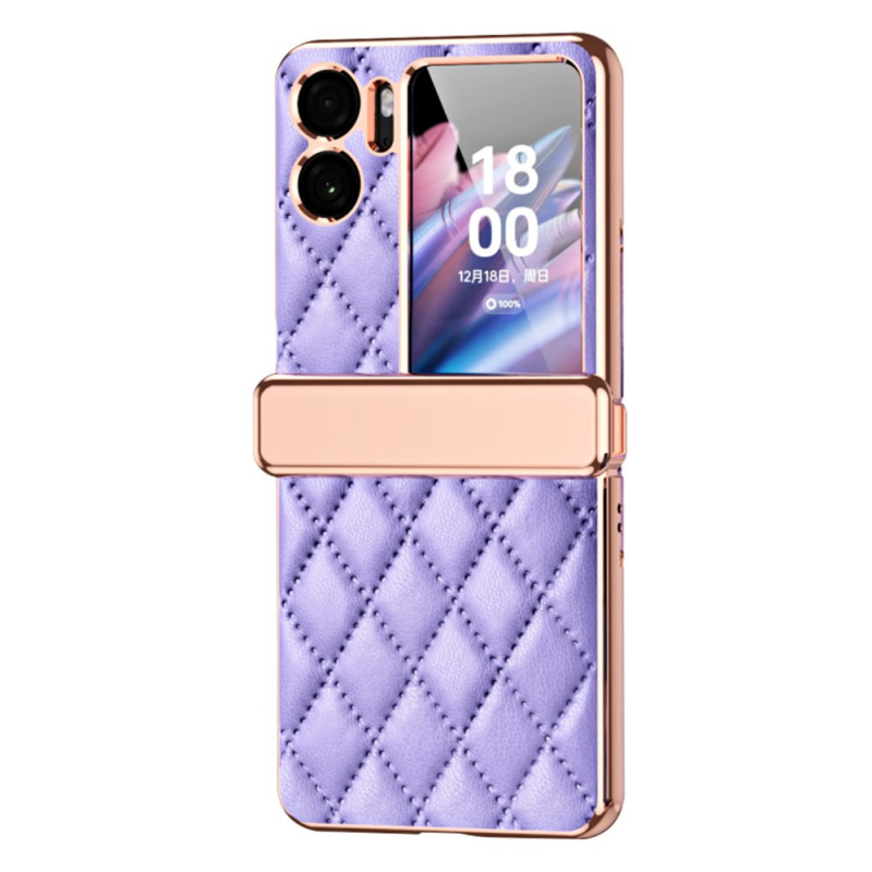 Oppo Find N2 Flip Funda acolchada con protección de pantalla trasera