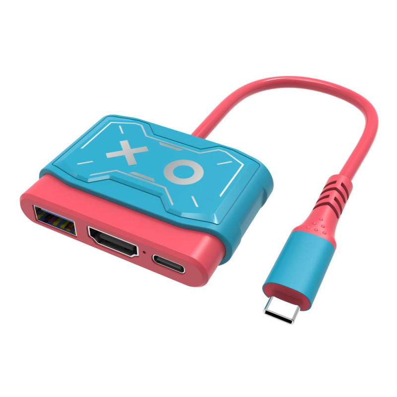 Adaptador USB 3.0 USB C Hub para Nintendo Switch / Switch OLED TOPWOLF