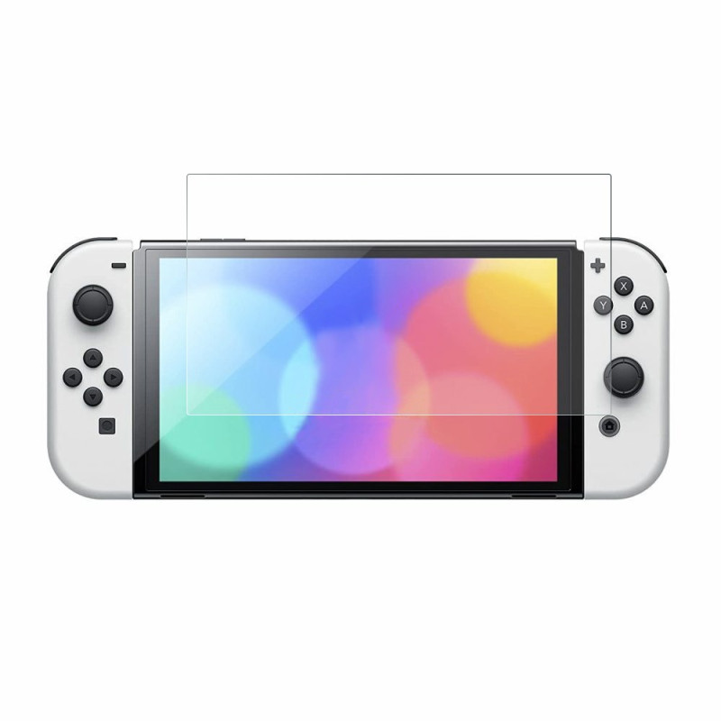 Protección de cristal templado para la pantalla OLED de Nintendo Switch