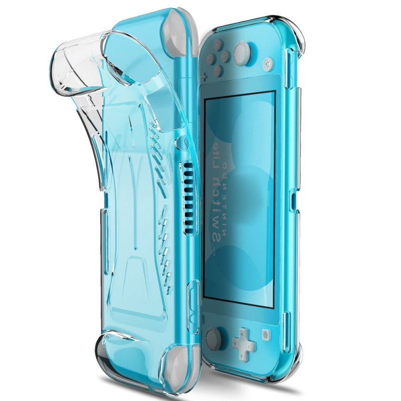 Funda flexible transparente para consola Nintendo Switch Lite