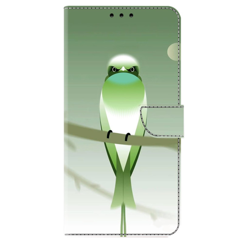 Xiaomi Redmi 13C 4G/5G/Poco C65 Funda Pájaro Verde