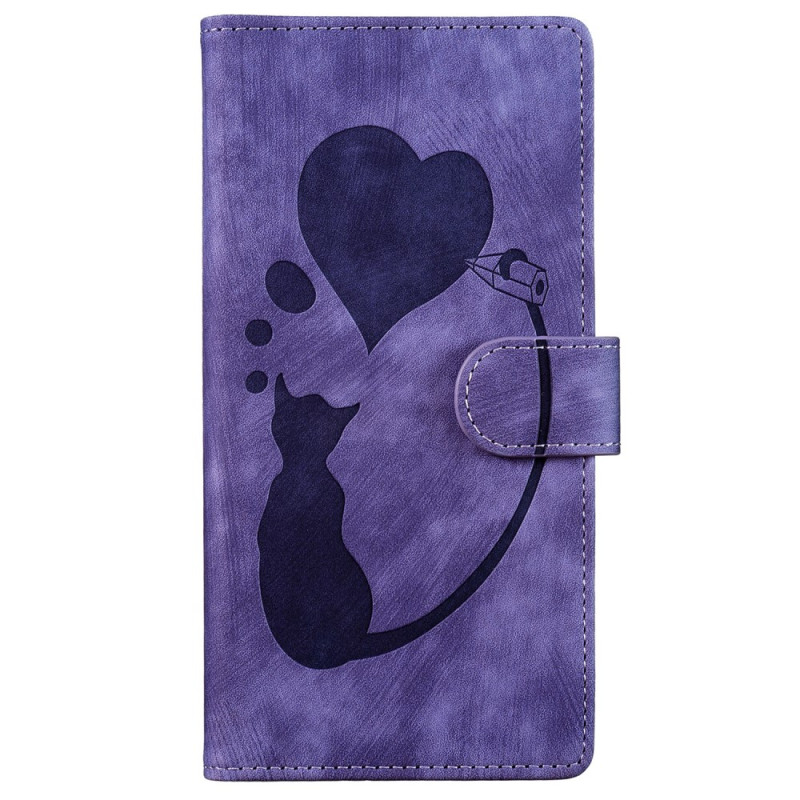 Xiaomi Redmi 13C 4G/5G/Poco C65 Funda con estampado de gato