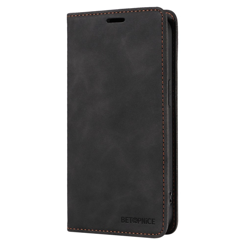 Flip Cover Poco F6 Efecto Gamuza BETOPNICE