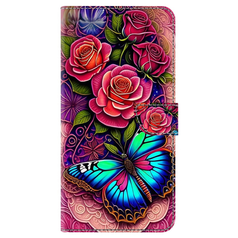 Honor 90 Funda de mariposa de colores