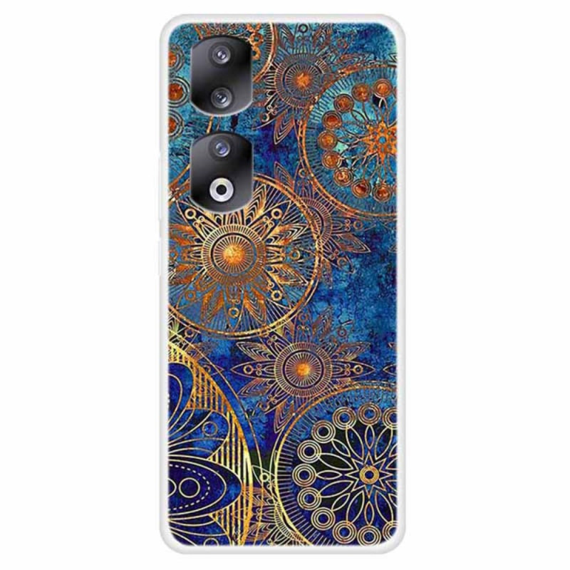 Honor 90 Pro Funda Flor Dorada