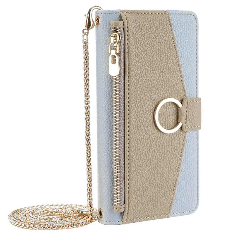 Honor 70 Funda de cartera y cadena