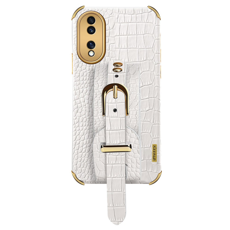 Honor 70 Funda estilo cocodrilo con brazalete