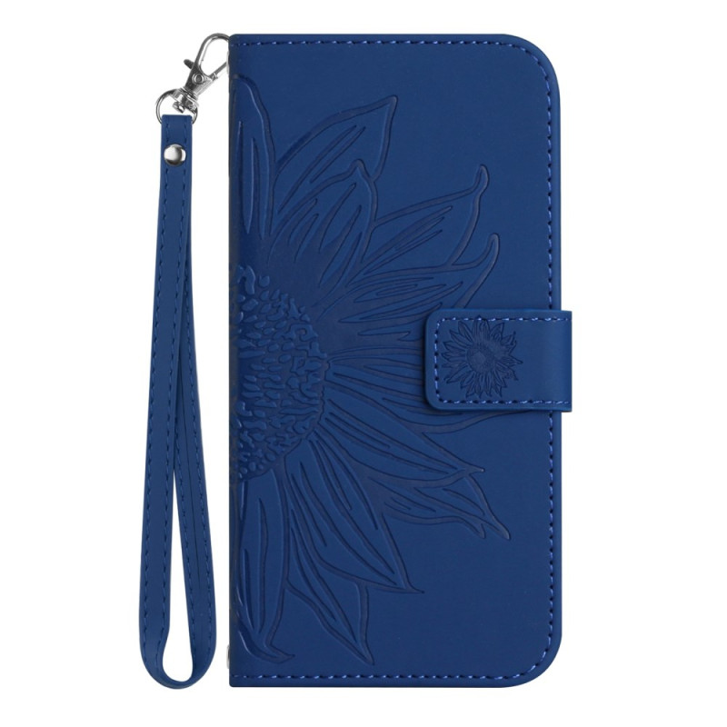 Honor 70 Sunflower Print Lanyard Funda
