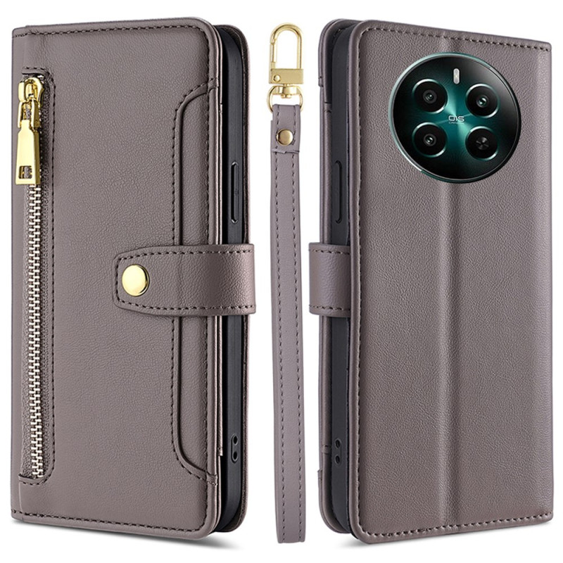 Funda Realme 12 Plus 5G Cartera con colgante
 y bandolera