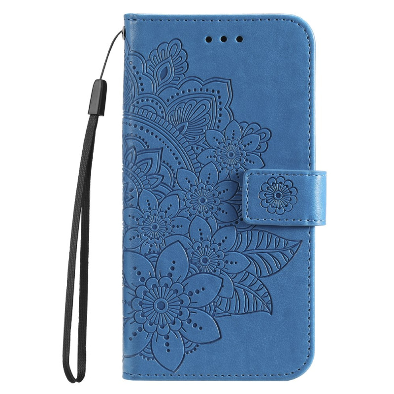 Funda de cordón con estampado Mandala para Realme 12 Plus 5G