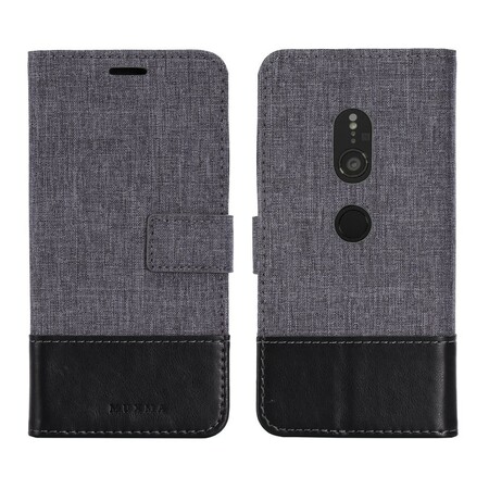 Funda Sony Xperia XZ2 Muxma efecto tela y piel