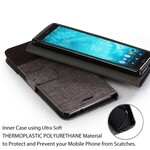 Funda Sony Xperia XZ2 Muxma efecto tela y piel